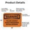 Signmission Follow Lockout Tagout Procedures, 18 in W x Rectangle, Aluminum OS-2PACK-WS-A-1218-L-12621 - alternate 7